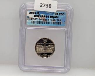 ICG 2007-S PR69 DCAM UT Quarter