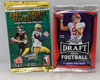 2023 NFL Leaf Draft 2003 Pacific CFL Football