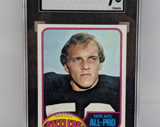 1976 Topps #220 Jack Lambert (RC) HOF SGC 7