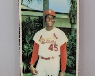 1971 Dell MLB Stamps Bob Gibson