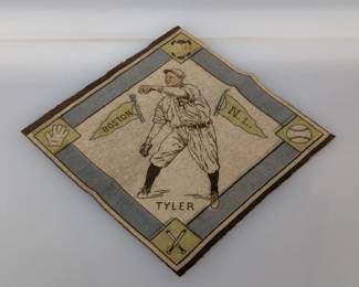 1914 B18 BASEBALL BLANKETS Lefty Tyler 79A