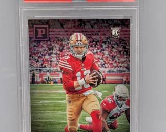 2022 Chronicles Panini Brock Purdy Pink PSA 9 RC