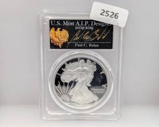 PCGS 2021-W PR70DCAM Type 1 1oz .999 Silv Eagle $1