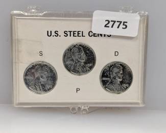 US Steel Cents Set