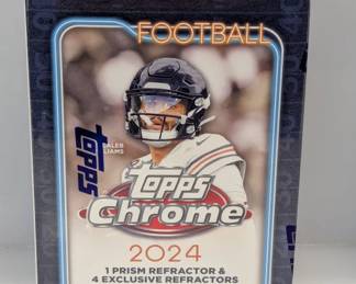 2024 Topps Chrome Football Blaster Box
