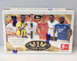 2022-23 Topps Tier One Soccer Hobby Box