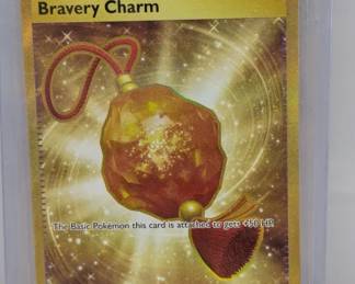 2024 Pokemon Stellar Crown Bravery Charm 175/142