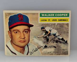 1956 Topps Baseball #273 Walker Cooper Cardinals