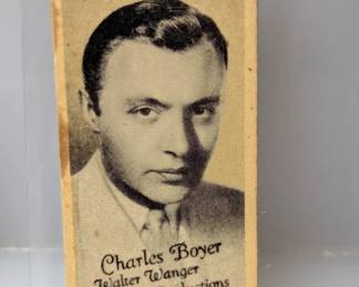 1937 Peerless Charles Boyer MOVIE STAR SERIES MKs