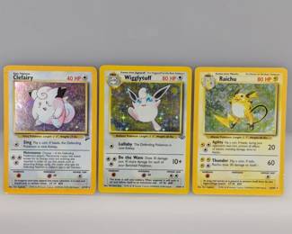 Pokemon Vintage Lot *Creased