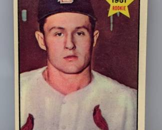 1961 Topps St Louis Don Landrum Card