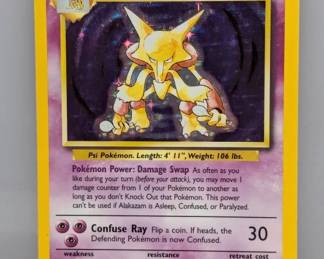 Pokemon 1999 Alakazam Holo 11
