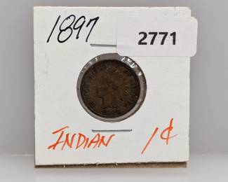 1897 Indian Head Cent