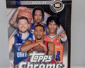 2023-24 Topps Chrome Basekball NBL Hobby Box