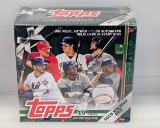 2019 Topps Baseball Holiday Box