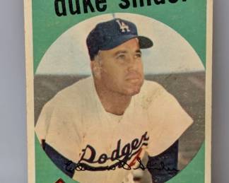 1959 Topps Duke Snider #20