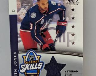 2020-21 UD Seth Jones All-Star Game Used