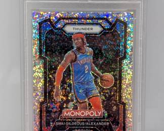 2023 Prizm Sparkle Shai Gilgeous-Alexander PSA 10