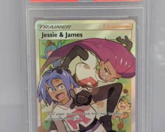 2019 Pokemon Hidden Fates Jesse & James 68 PSA 10