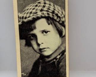 1923 Stroller Cigarettes Jackie Coogan No Creases