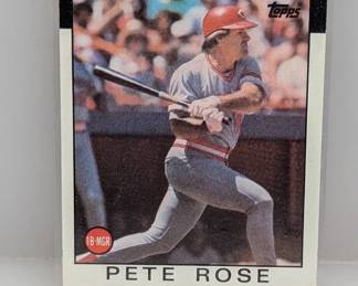 1986 Topps #1 Pete Rose