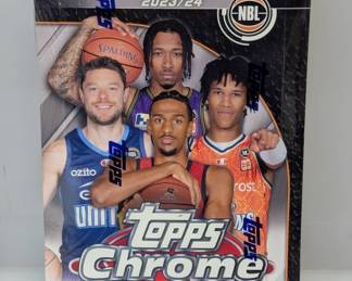 2023-24 Topps Chrome Basekball NBL Hobby Box