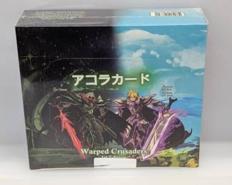 Akora Warped Crusaders Booster Box 1st Edition