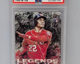2018 Topps Update Legends Black Juan Soto RC PSA 9