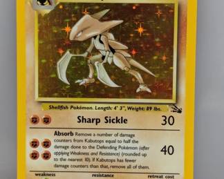Pokemon 1999 Kabutops Holo 9