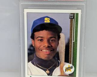 1989 UD #1 Ken Griffey Jr Star Rookie HOF PSA 9