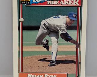 1991 Topps #4 (Nolan Ryan Record Breaker)