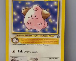 Pokemon 2000 Cleffa Promo
