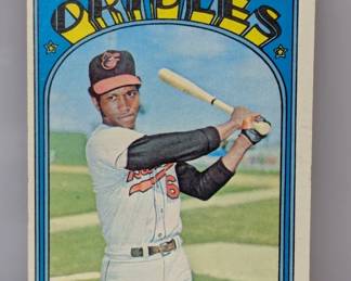 1972 Topps Baseball #660 Paul Blair HN Orioles