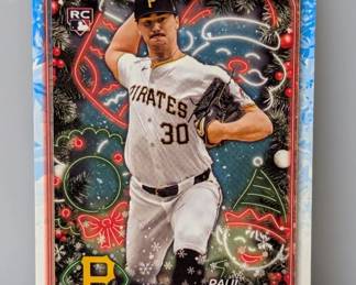 2024 Paul Skenes Topps Holiday RC H165