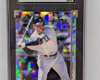 2019 Topps Chrome Sapphire Aaron Judge 150 SGC 10