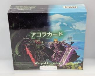 Akora Warped Crusaders Booster Box 1st Edition