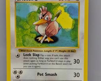Pokemon 1999 Shadowless Farfetchd 27