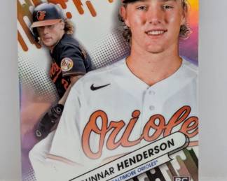 2023 Topps Platinum Gunner Henderson Rookie #10