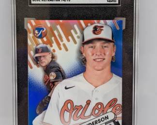 2023 Topps Pristine Gunnar Henderson Blue Ref /75