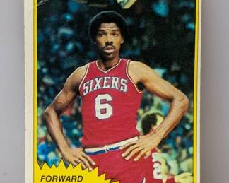 1981 Topps Julius Erving #30 Crease