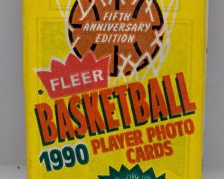 1990 Fleer Basketball pack Poss Michael Jordan