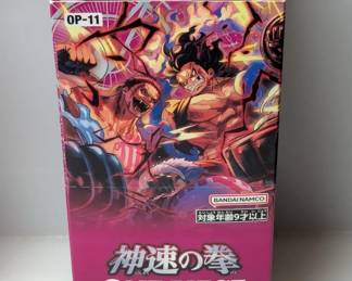 Japanese One Piece A Fist of Divine Speed Box