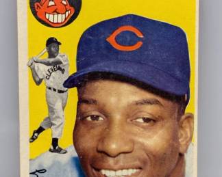 1954 Topps Baseball Luke Easter Cleveland Indians