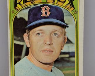 1972 Topps Baseball #734 Bob Burda HN Red Sox