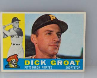 1960 Topps Dick Groat 258 1960 NL MVP