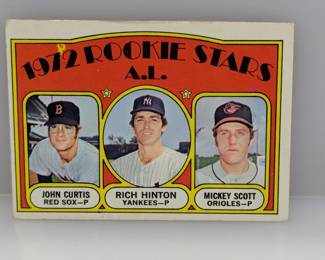 1972 Topps Baseball #724 A.L. Rookie Stars HN