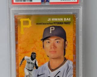 2023 Topps Platinum Ann Ji Hwan Bae /25 PSA 10 RC