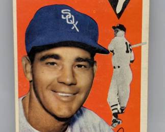 1954 Topps Baseball Ferris Fain Chicago White Sox