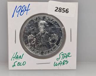 1984 Star Wars Han Solo Token