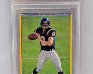 2001 Topps Drew Brees RC 328 PSA 9